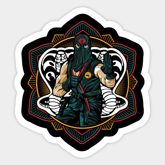 Kobra Forever Sticker by nadzeenadz